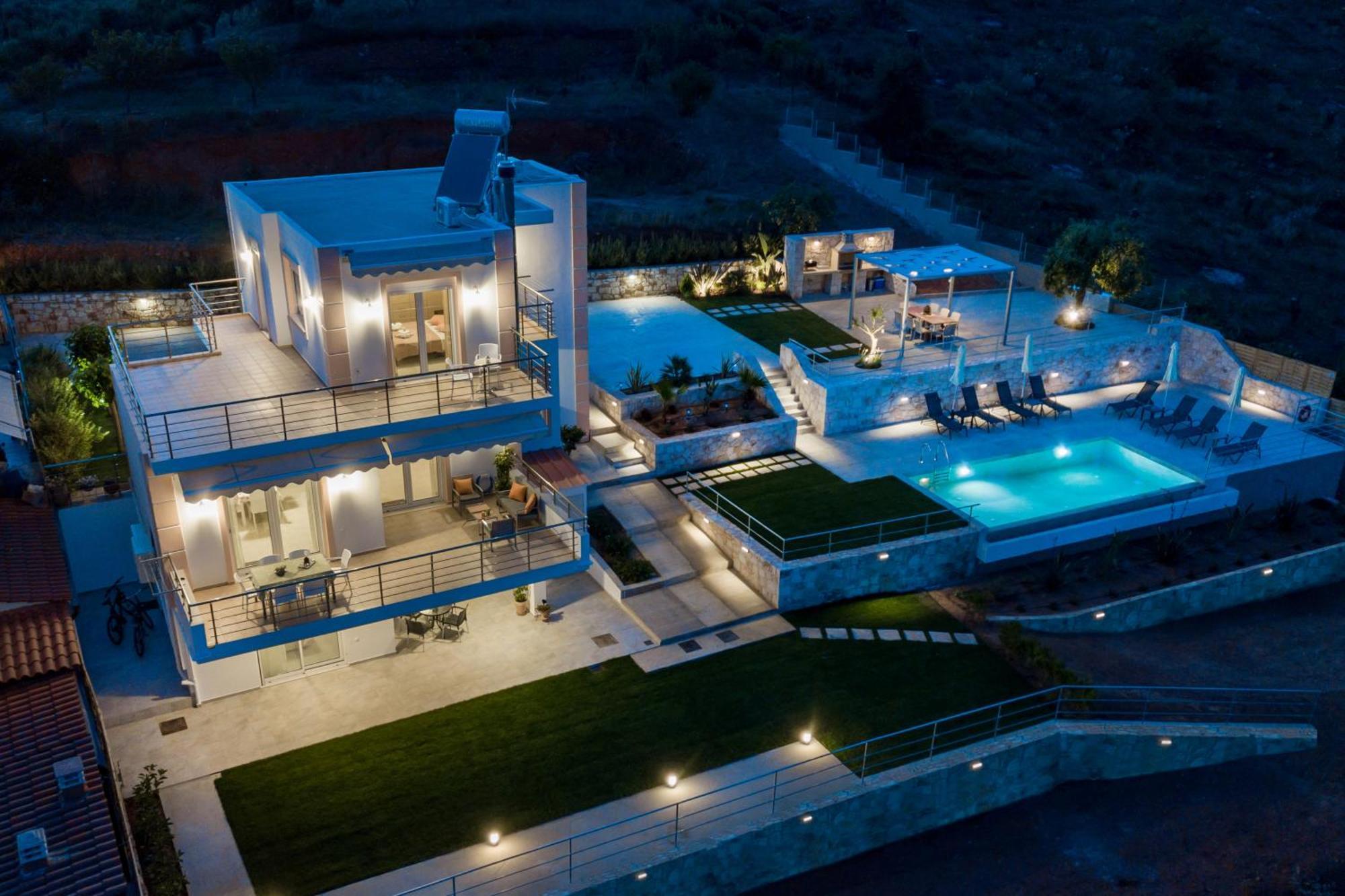 Villa Oasis Galatás Exteriör bild